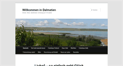 Desktop Screenshot of dalmatienferienhaus.de